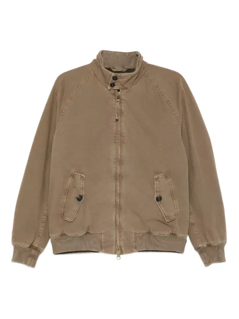 Baracuta zip-up bomber jacket