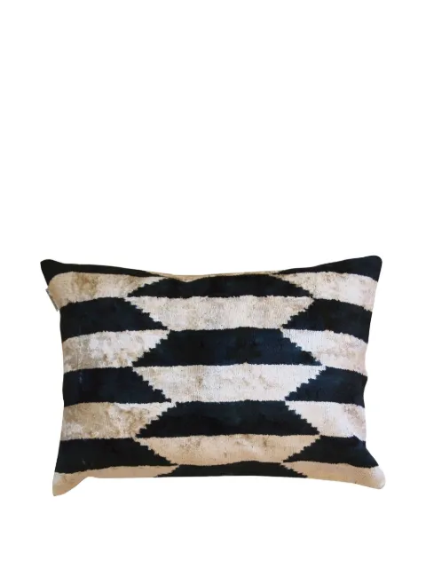 Les-Ottomans striped geometric-pattern cushion (40cm x 50cm)