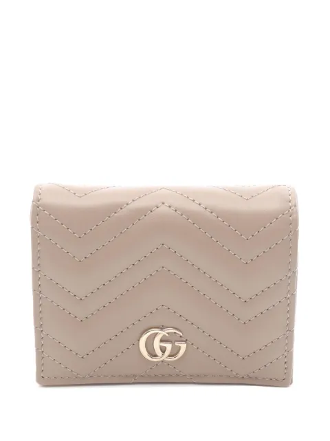 Gucci Pre-Owned 2016-2025 GG Marmont Matelasse Leather Wallet small wallets