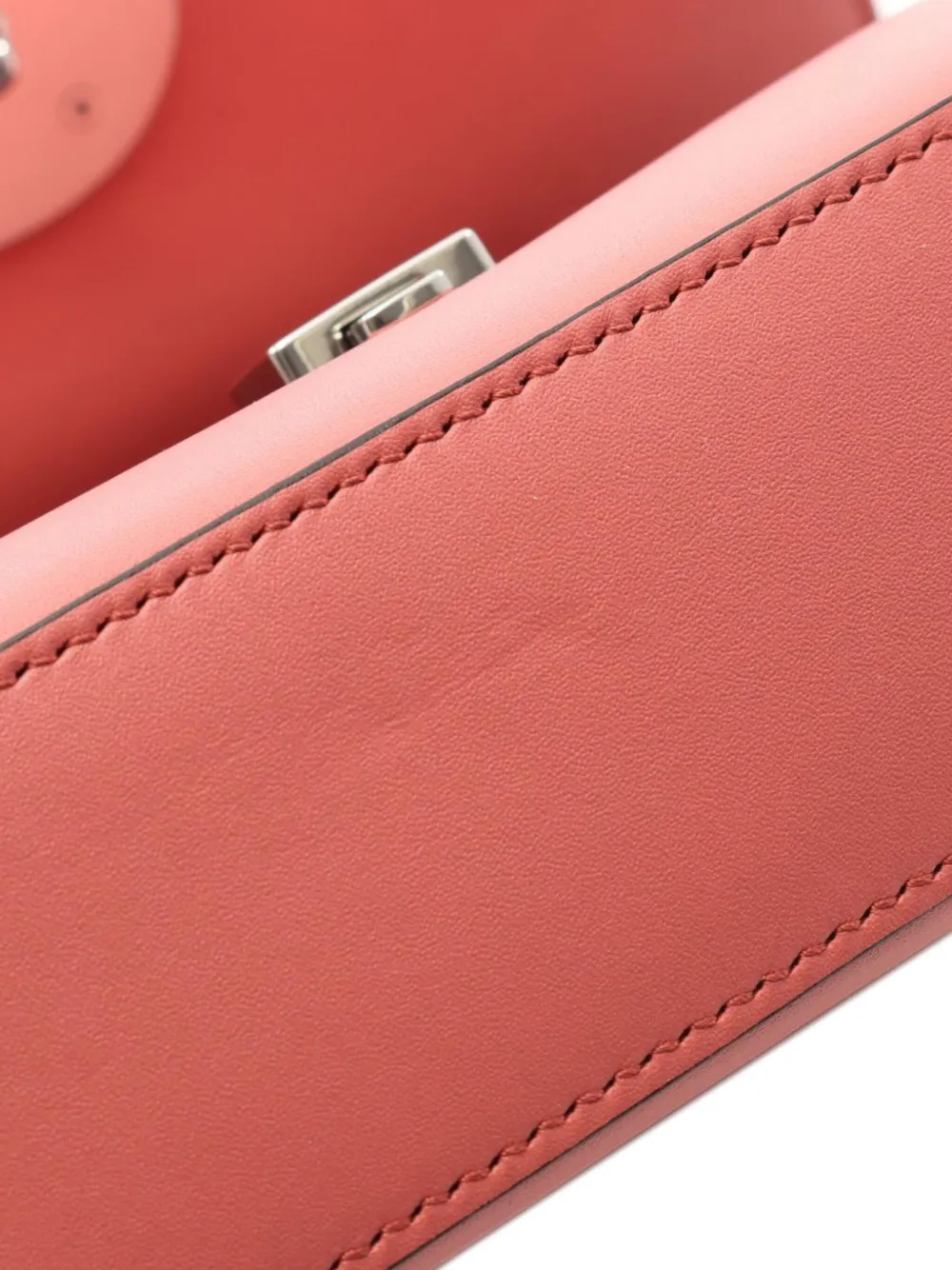 Pre-owned Gucci 2016-2025 Mini Leather Petite Gg Satchel In Pink