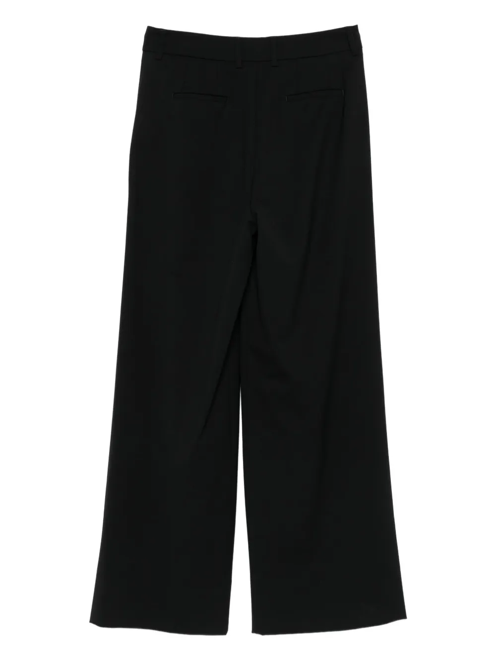 PT Torino wide-leg trousers - Zwart