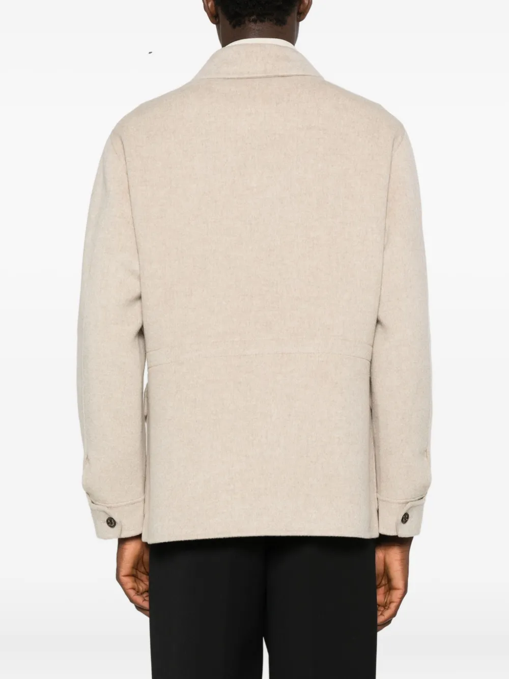 Montecore Jacket With Pockets In Neutral