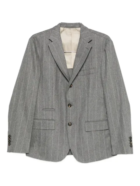 Eleventy pinstripe-print suit