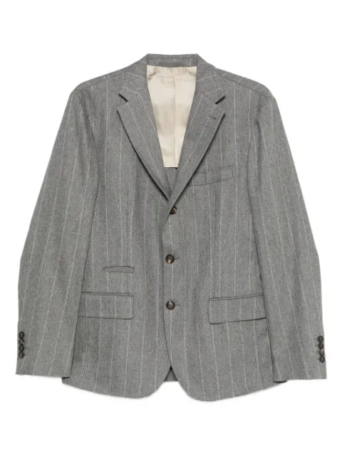 Eleventy pinstripe-print suit