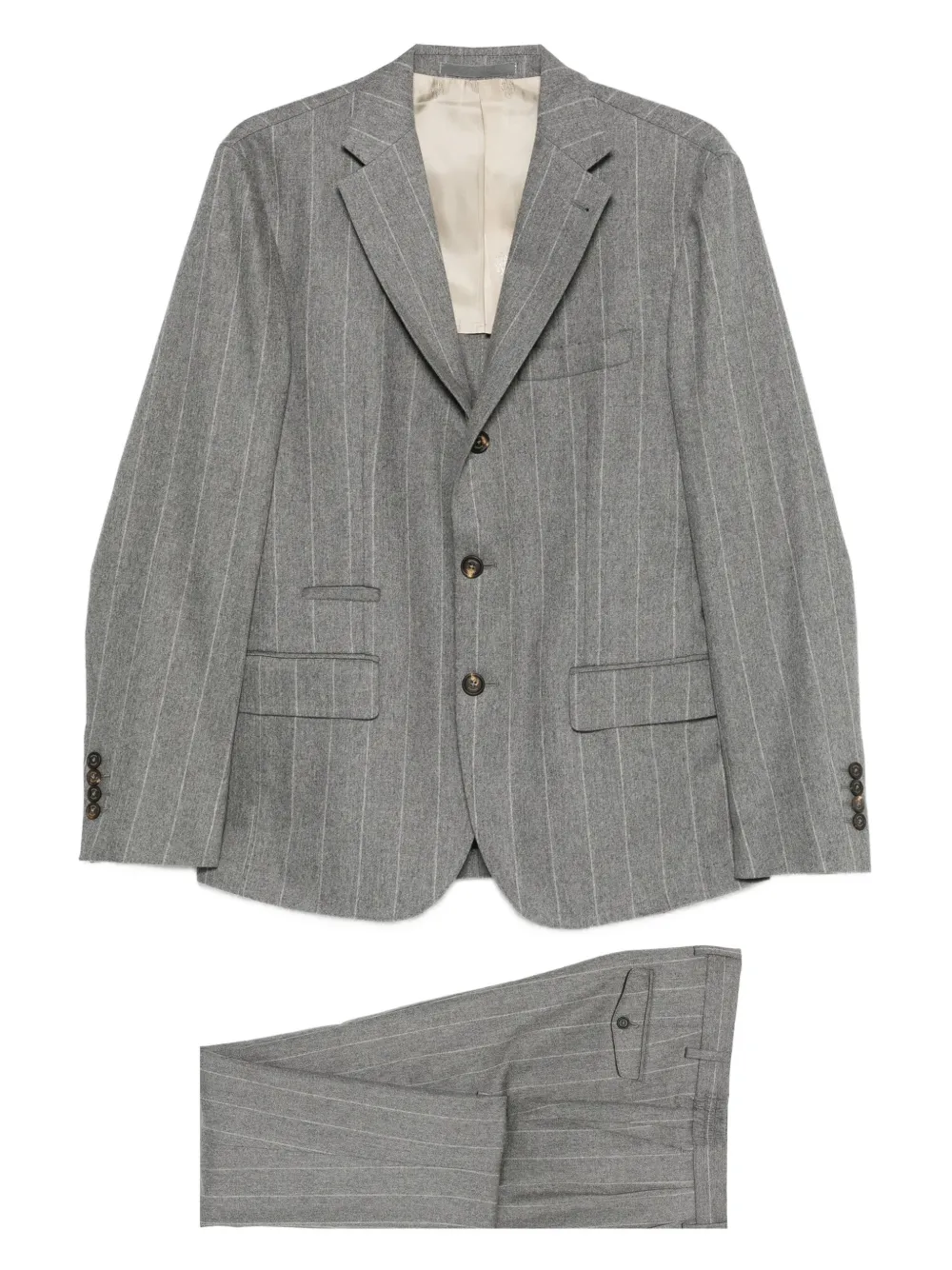 Eleventy pinstripe-print suit | Grey | Image 1