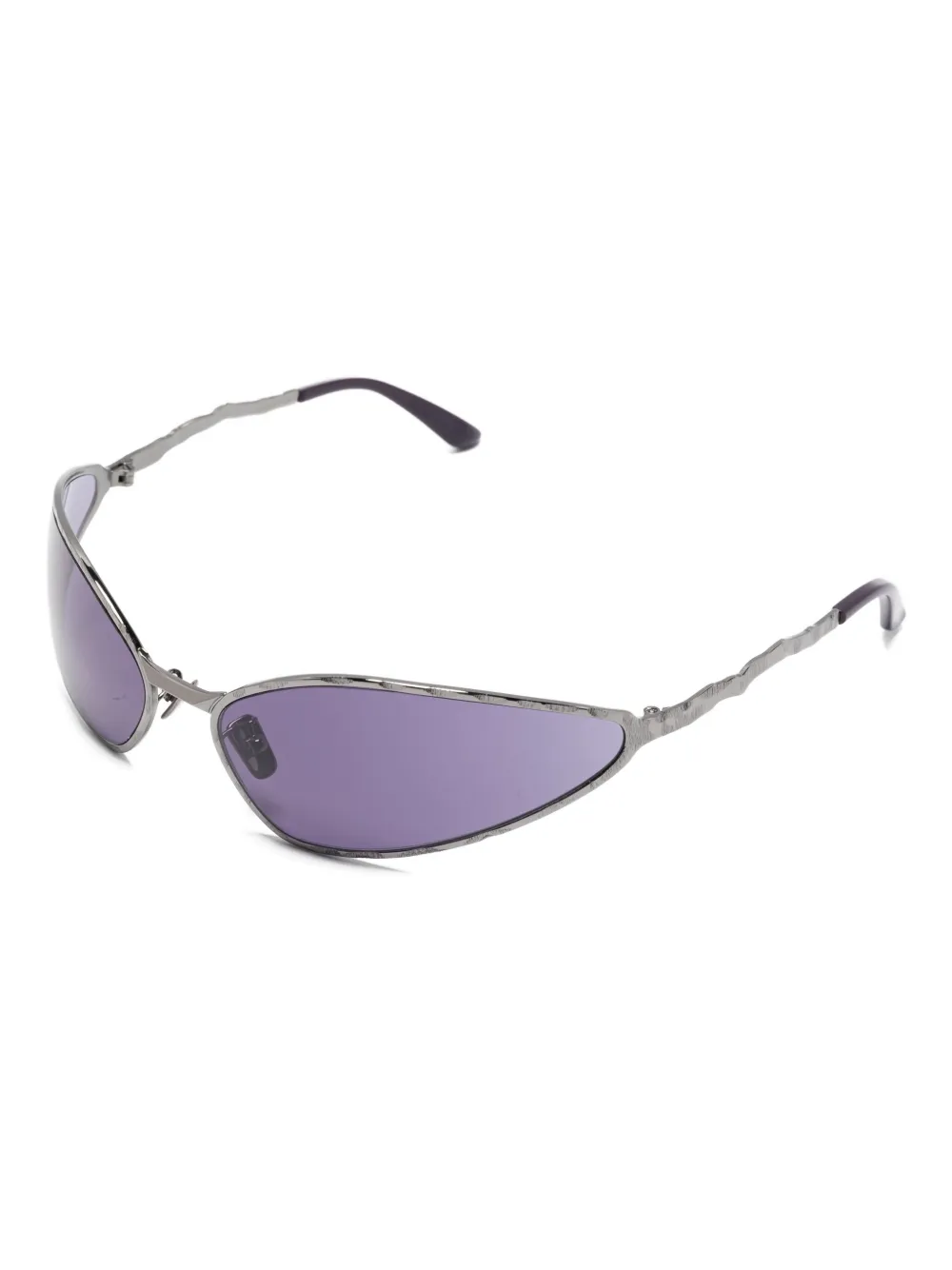 Kuboraum shield-frame sunglasses - Zilver