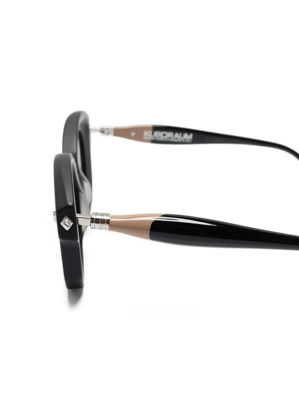 Kuboraum Zonnebril met vierkant montuur Zwart