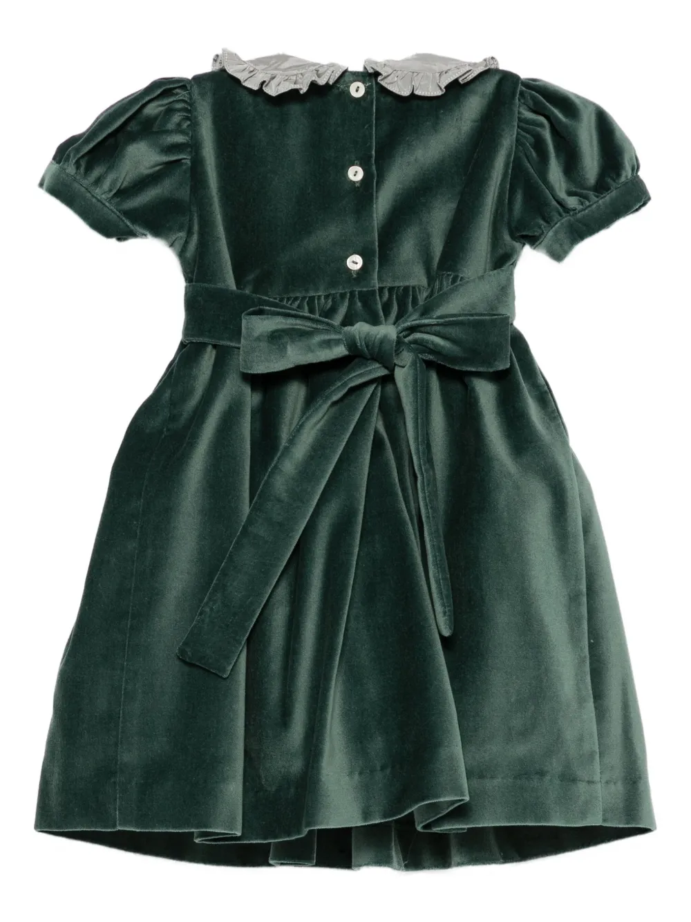 Mariella Ferrari ruffled-detail smocked dress | Casual Dresses | Image 2