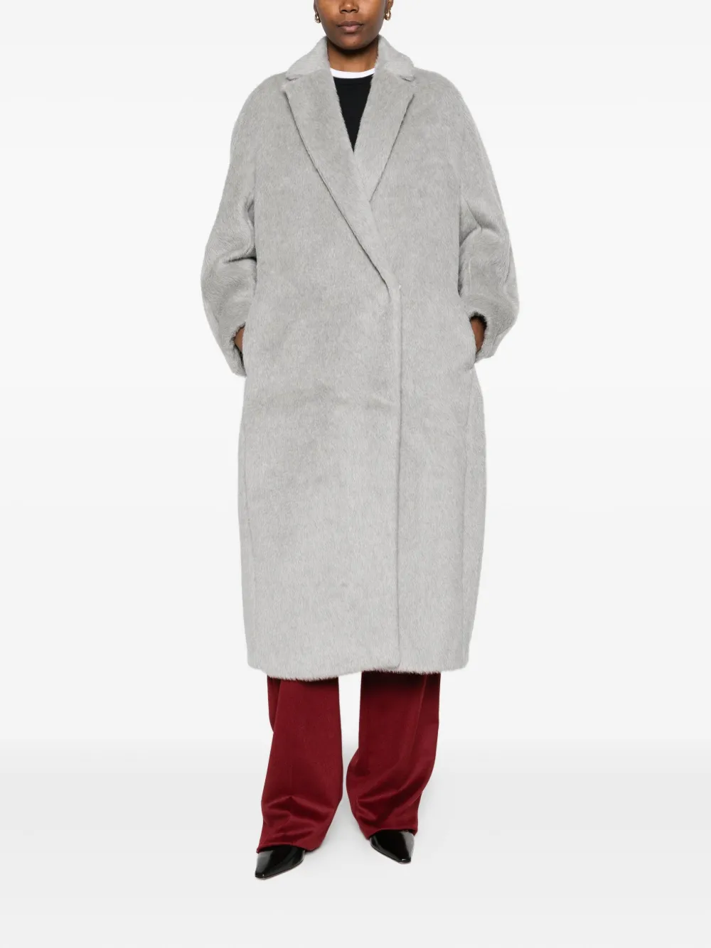 'S Max Mara notched-collar coat | Single Breasted Coats | Image 2