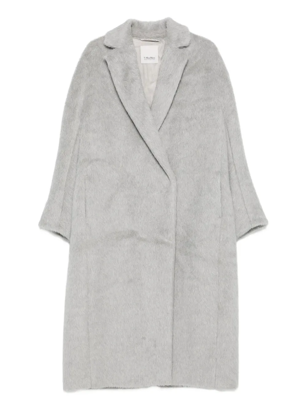'S Max Mara notched-collar coat | Grey | Image 1