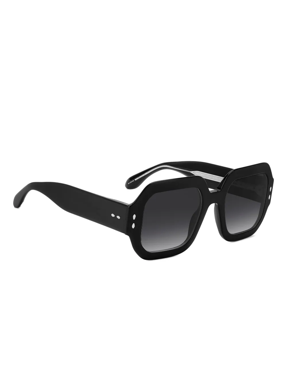Isabel Marant Eyewear Geometric-frame Sunglasses In Black