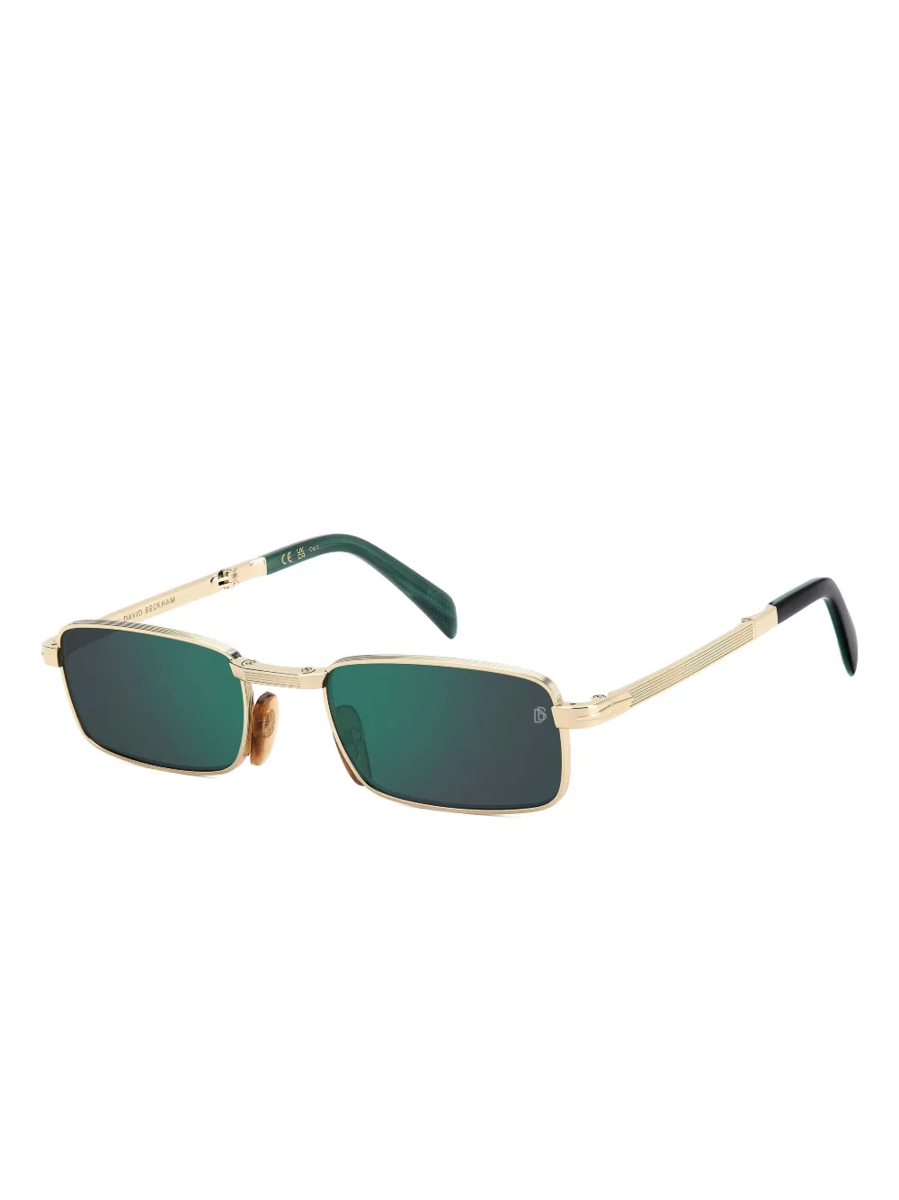 Eyewear by David Beckham Origami rectangle-frame sunglasses | Image 2