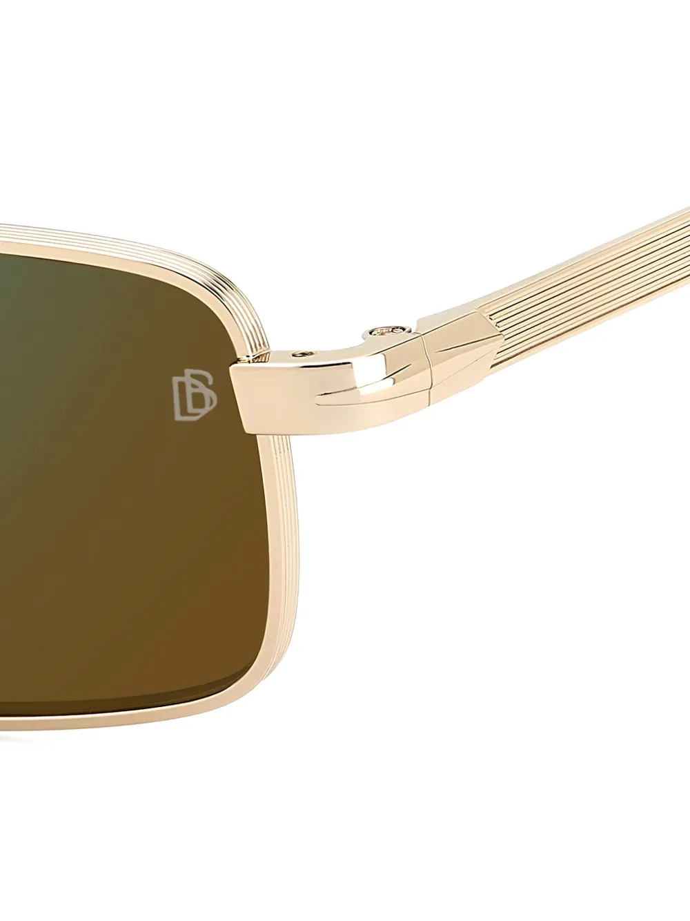 Eyewear by David Beckham Origami zonnebril met omslag Goud