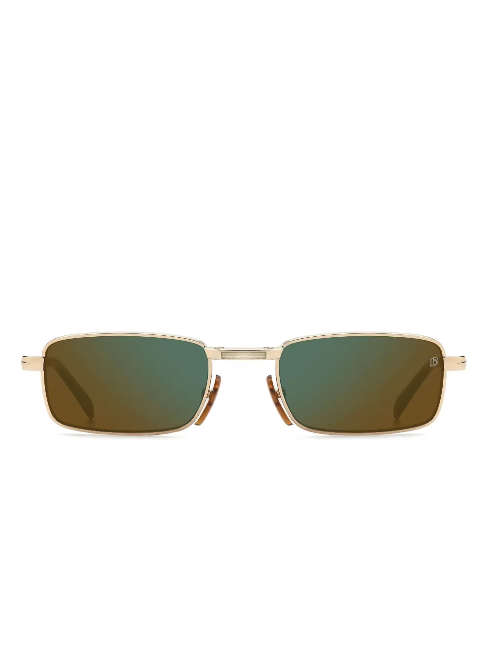 Eyewear by David Beckham Origami folding sunglasses | Gold | Image 1
