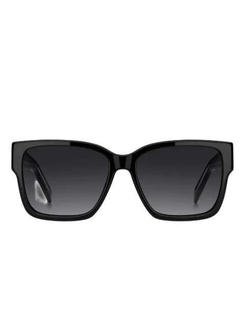 BOSS logo square sunglasses