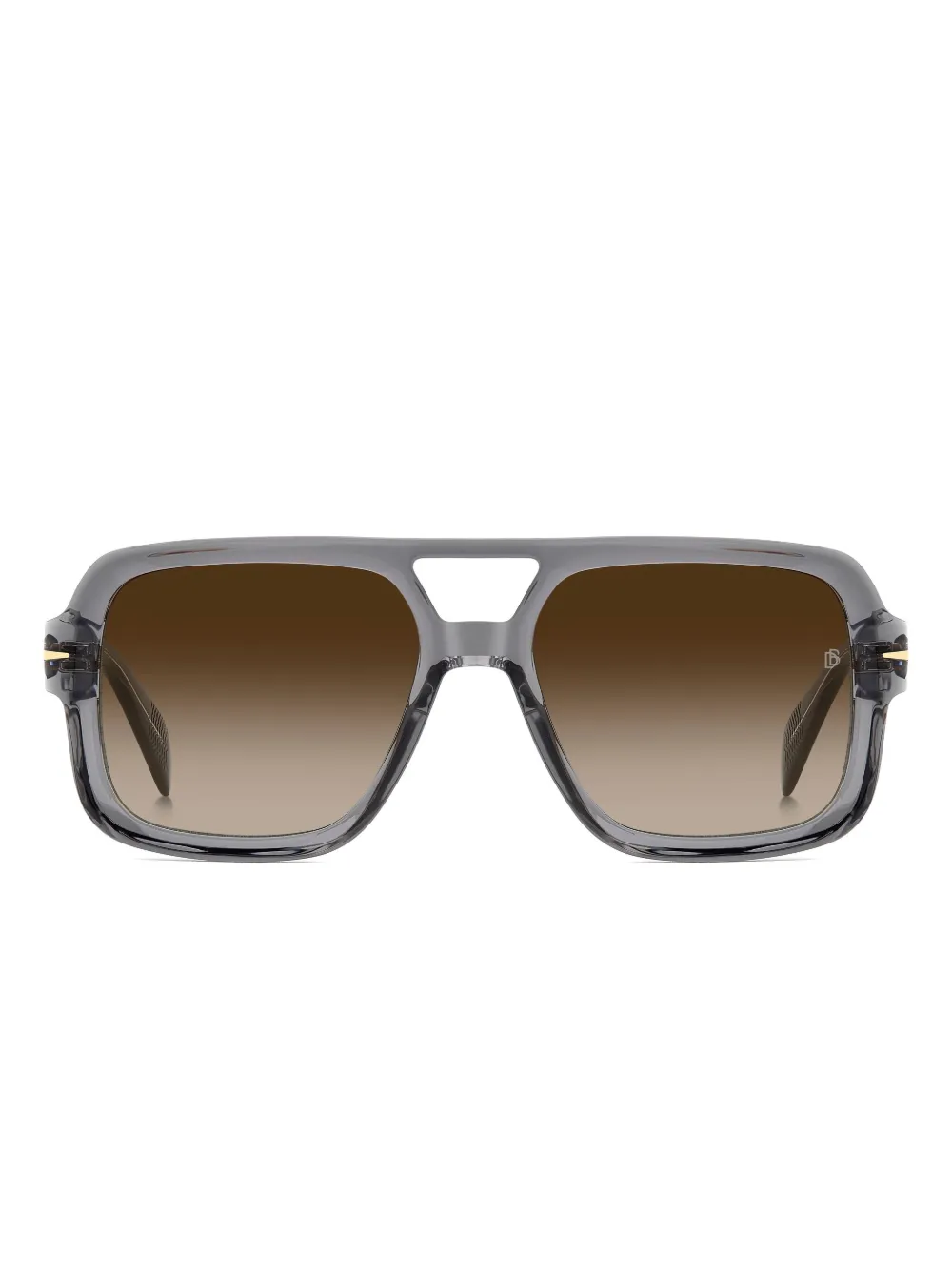 Eyewear by David Beckham square-frame sunglasses | Grey | Image 1