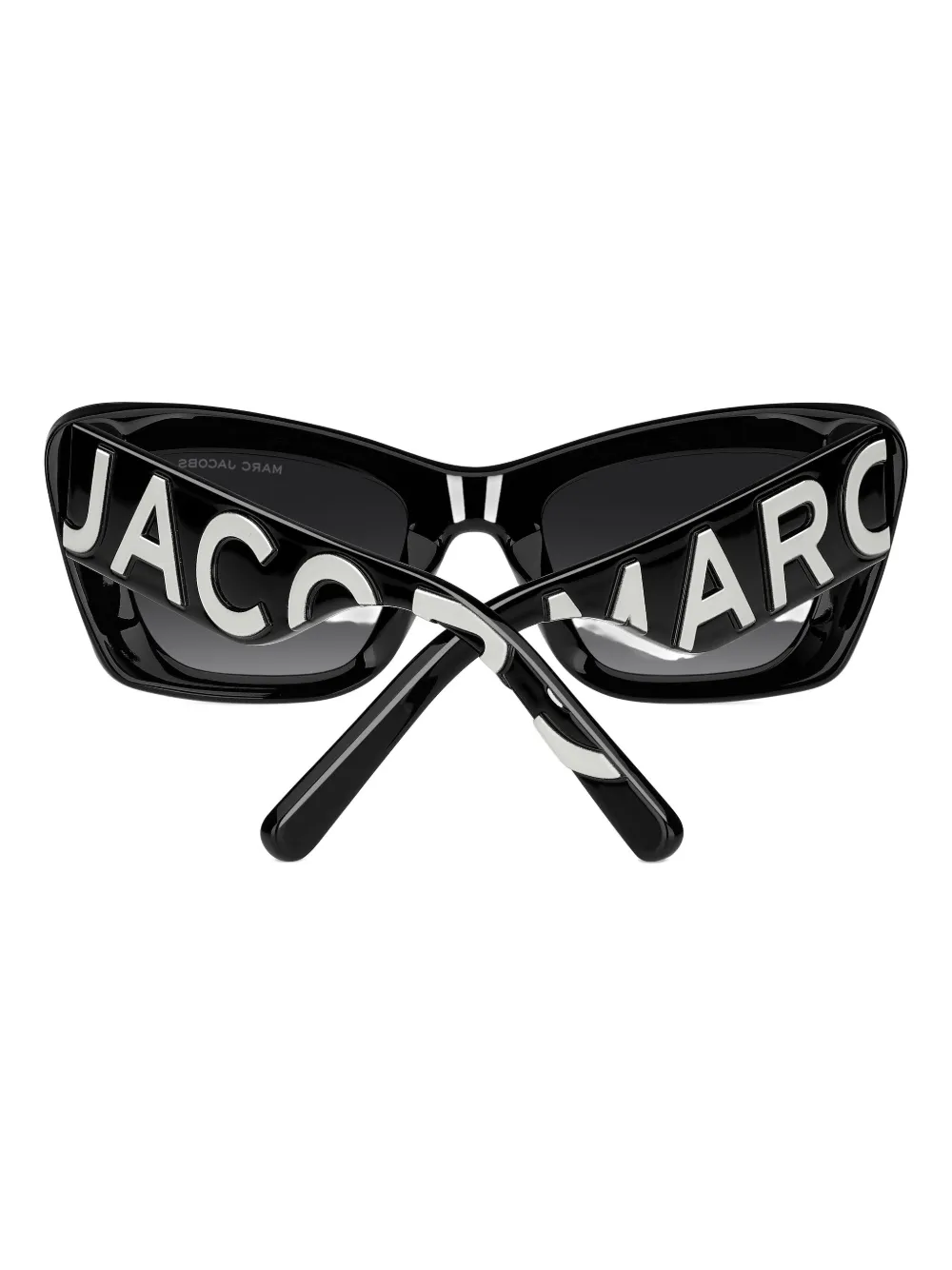 Marc Jacobs Eyewear Zonnebril met cat-eye montuur Zwart