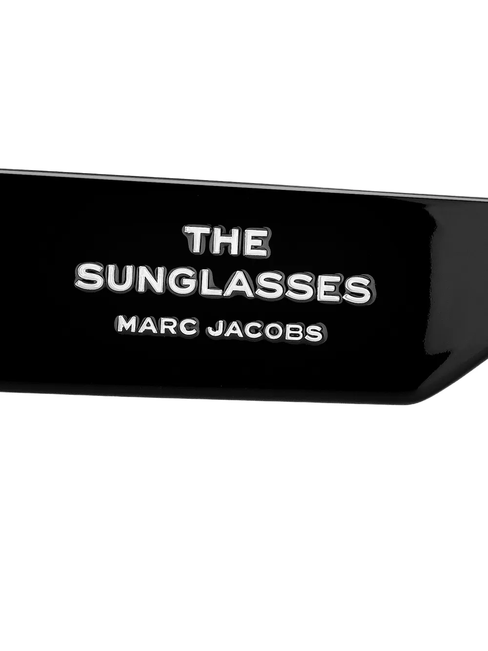 Marc Jacobs Geometric-frame Sunglasses In Black