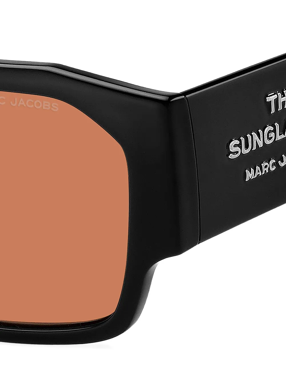Marc Jacobs Geometric-frame Sunglasses In Black