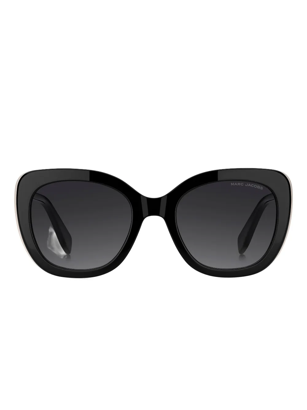 Marc Jacobs Eyewear cat-eye logo-detail sunglasses - ブラック Marc Jacobs Eyewear cat-eye logo-detail sunglasses - ブラック