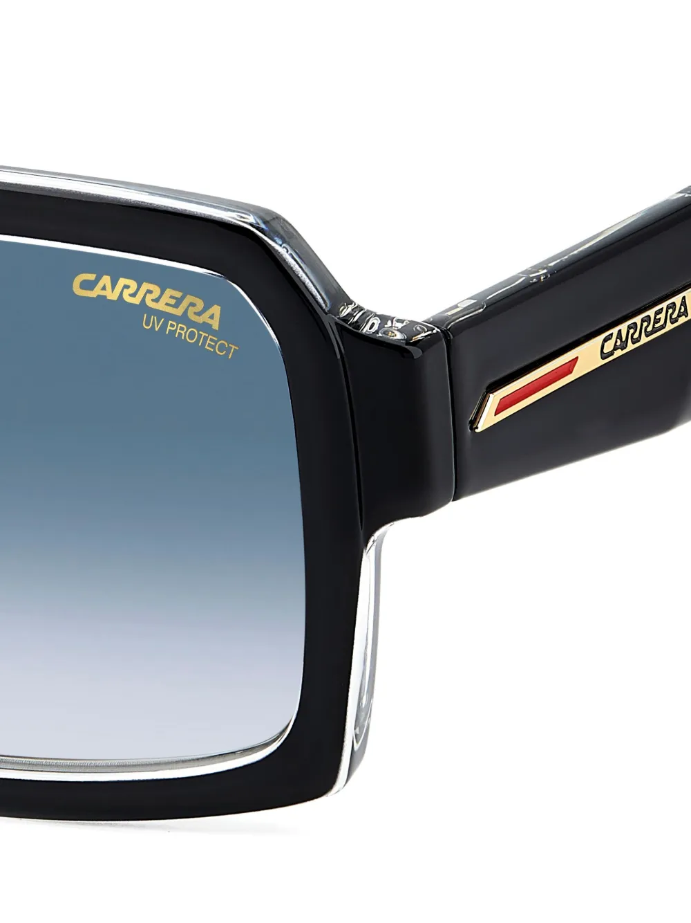 Carrera Zonnebril met geometrisch montuur Zwart