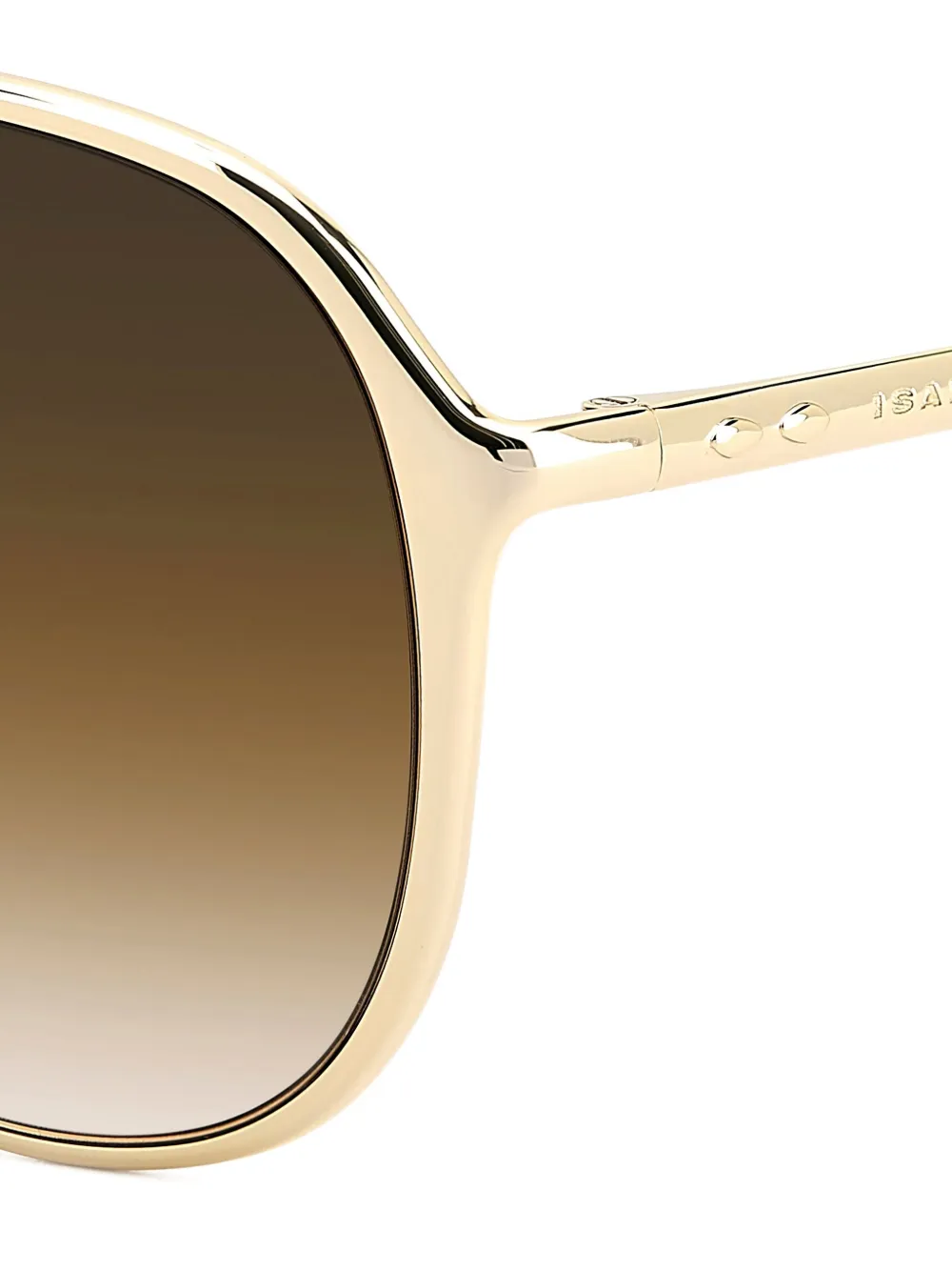 Isabel Marant Eyewear Pilot-frame Sunglasses In Gold