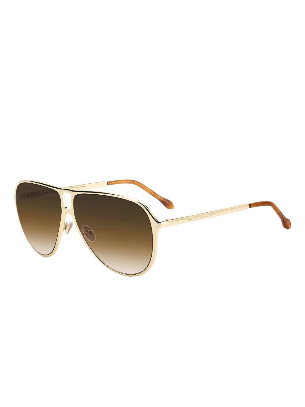 Isabel Marant Eyewear Zonnebril met piloten montuur - Goud