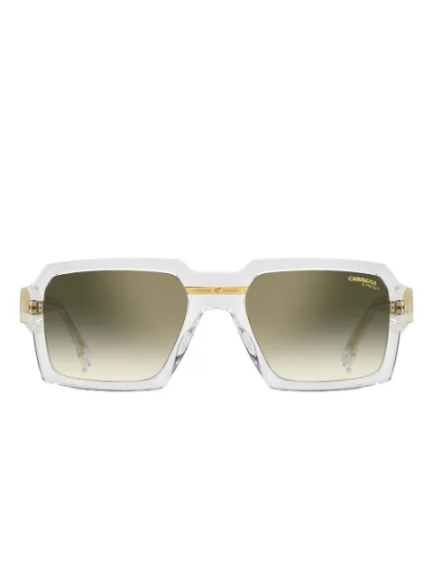 Carrera lentes de sol con armazón geométrica