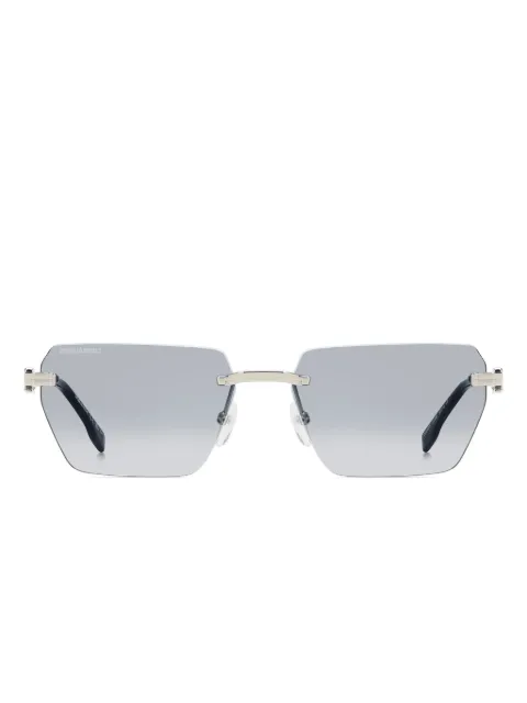 DSQUARED2 EYEWEAR logo-plaque geometric sunglasses