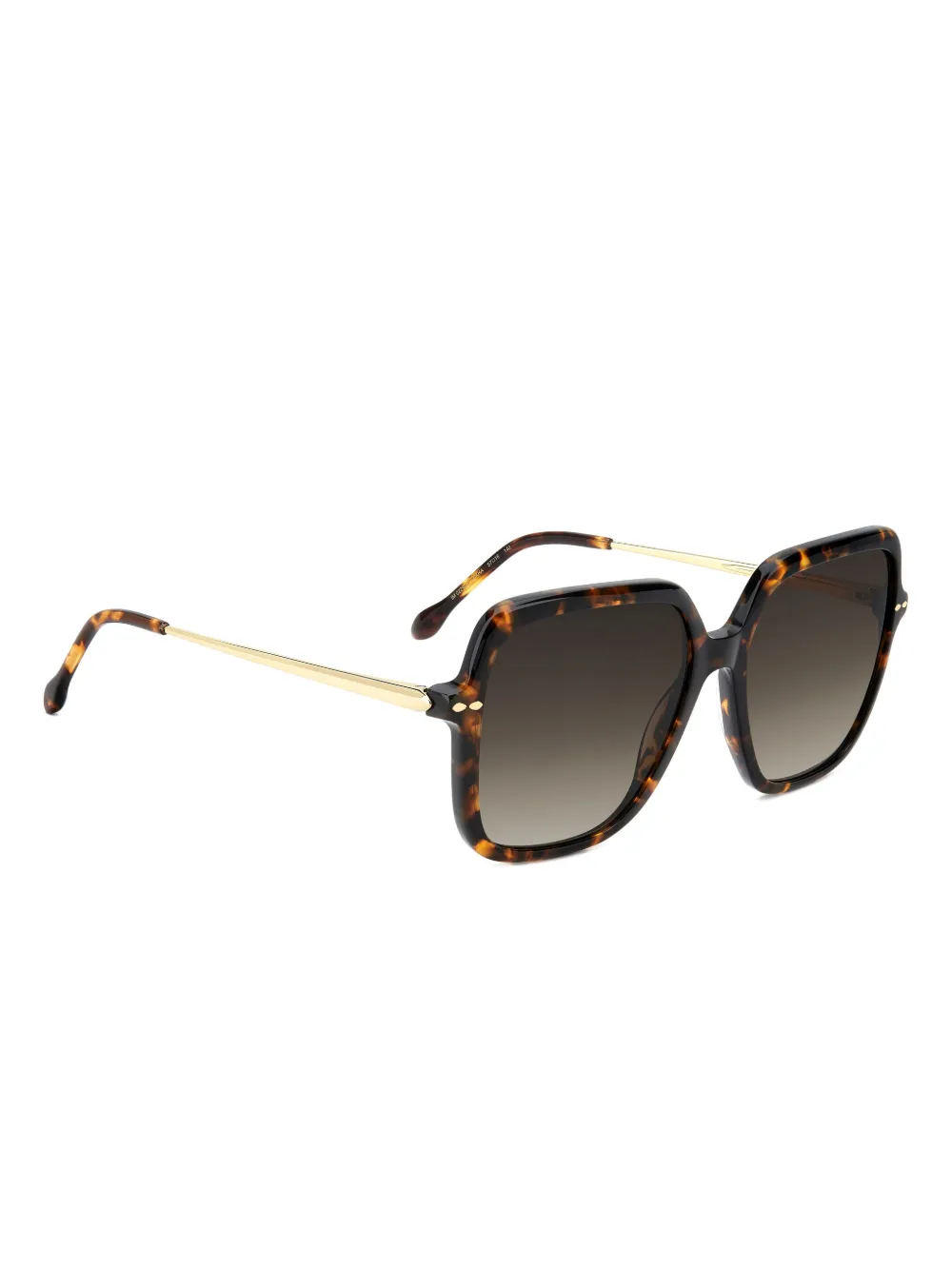 Isabel Marant Eyewear Tortoiseshell-effect Square-frame Sunglasses In Brown