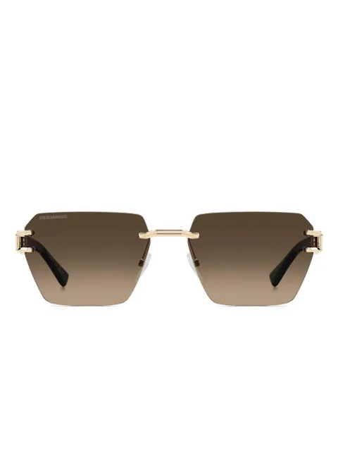 DSQUARED2 EYEWEAR logo geometric sunglasses