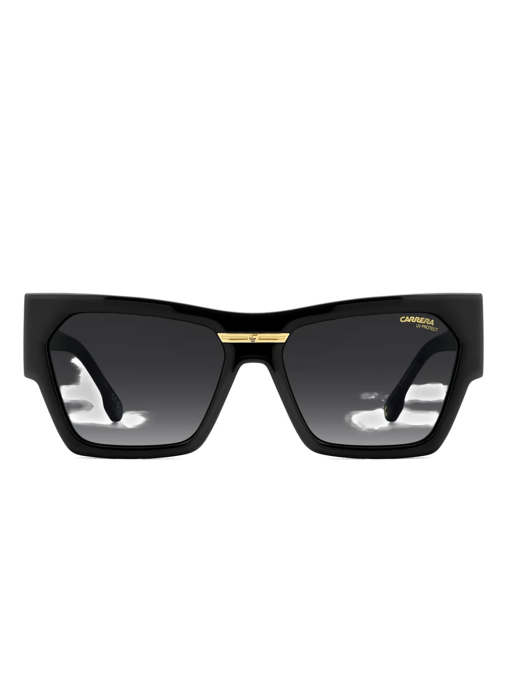 Carrera Geometric-frame Sunglasses In Black