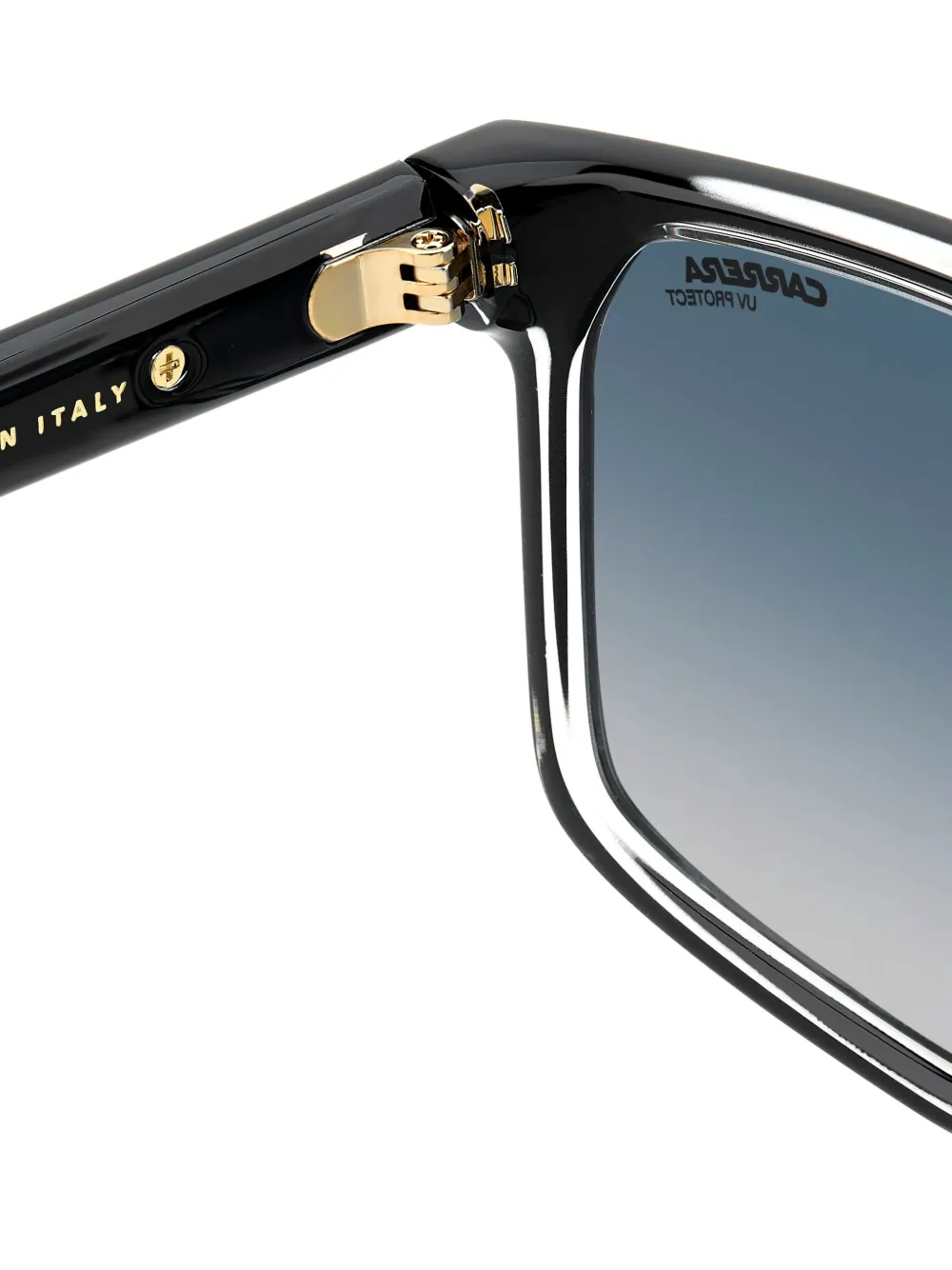 Carrera Zonnebril met vierkant montuur Zwart