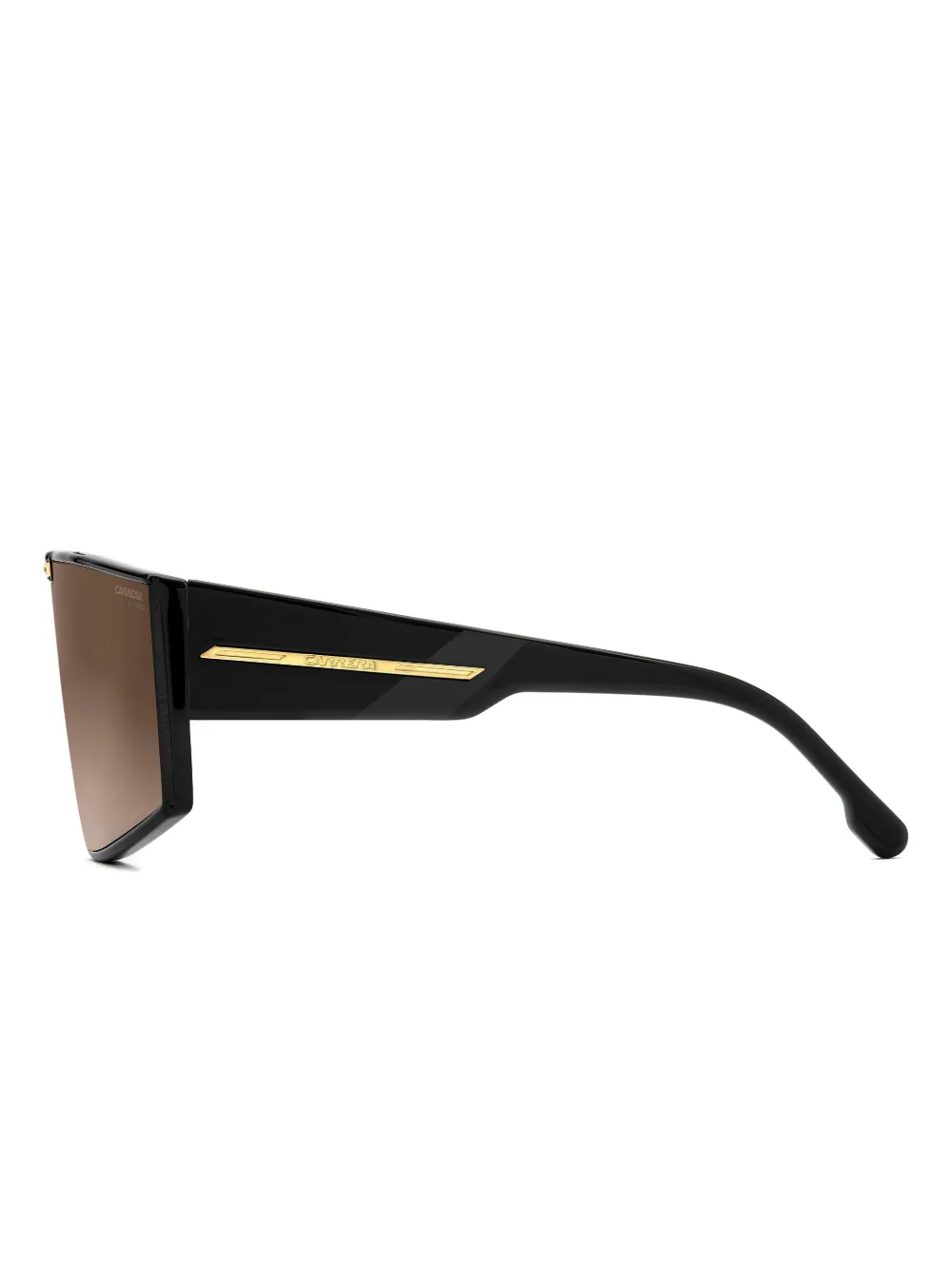 Carrera Shield-frame Sunglasses In Brown