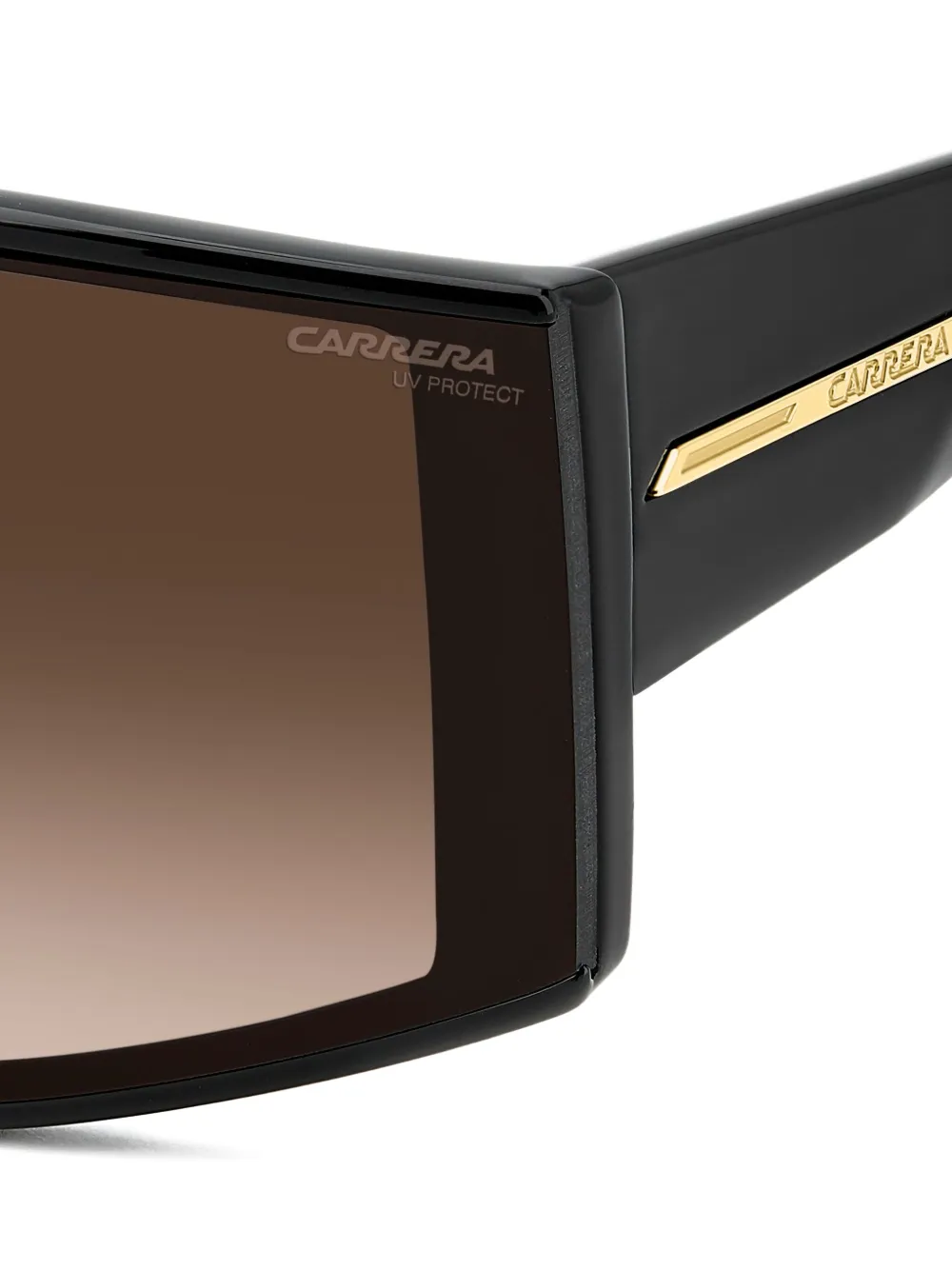 Carrera Shield-frame Sunglasses In Brown