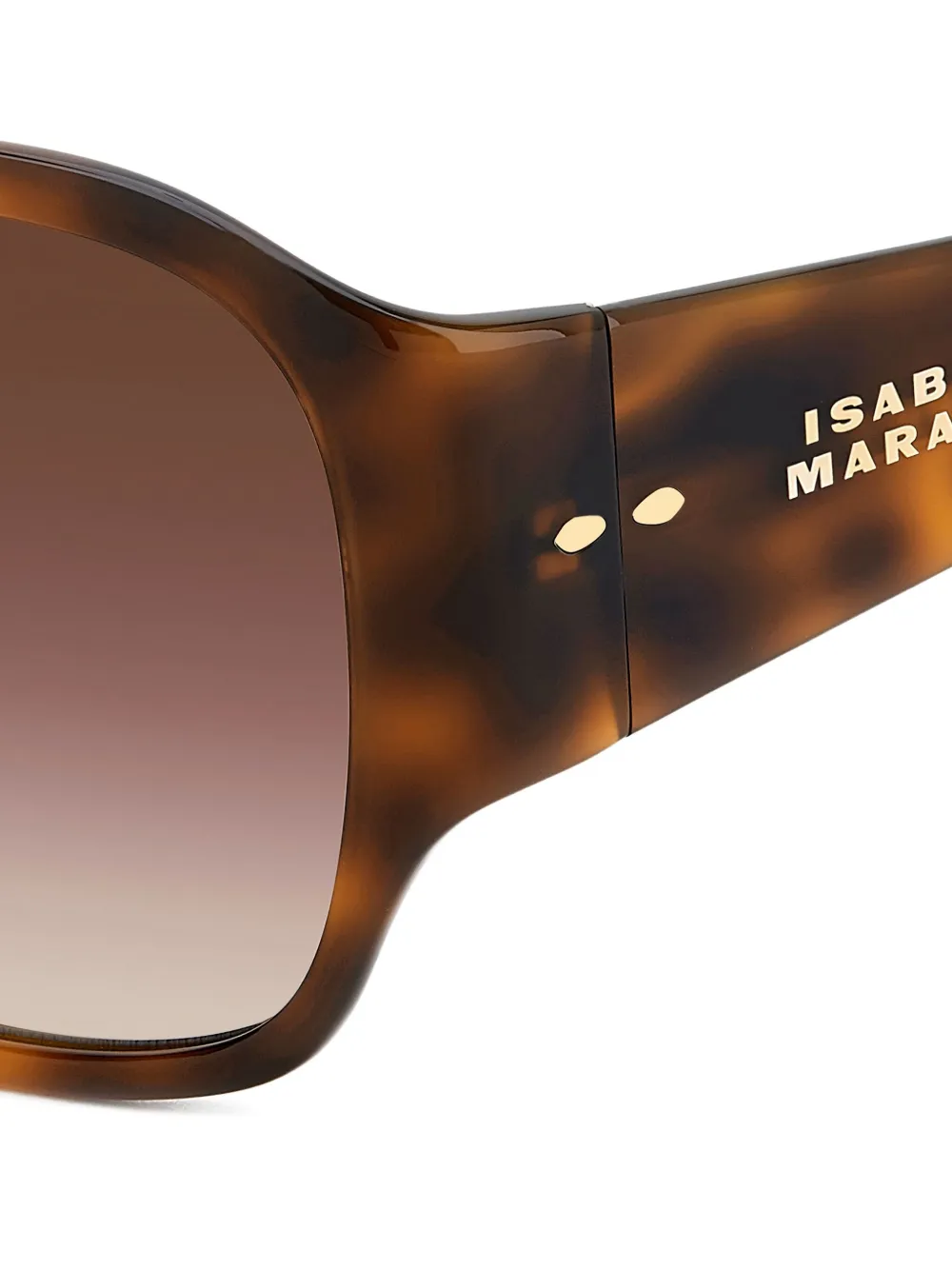 Isabel Marant Eyewear Tortoiseshell-effect Square-frame Sunglasses In Brown