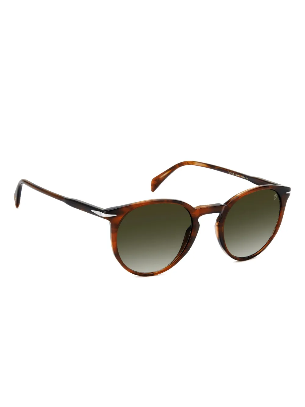 Eyewear by David Beckham Zonnebril met rond montuur Bruin