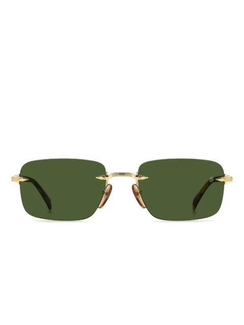 Eyewear by David Beckham rimless sunglasses
