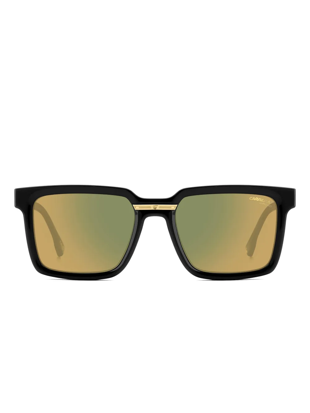 Carrera lentes de sol con armazón cuadrada | negro | Image 1