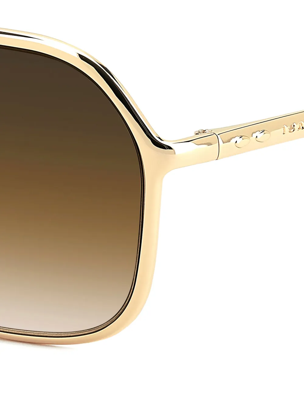 Isabel Marant Eyewear Geometric-frame Sunglasses In Brown