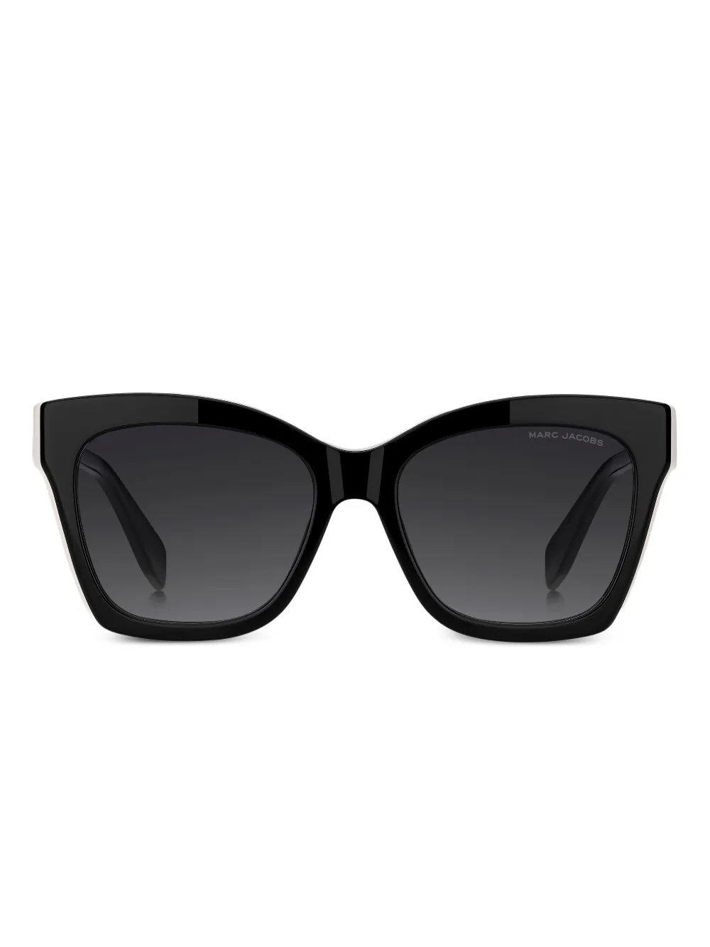 Marc Jacobs Eyewear logo-plaque square-frame sunglasses | Black | Image 1