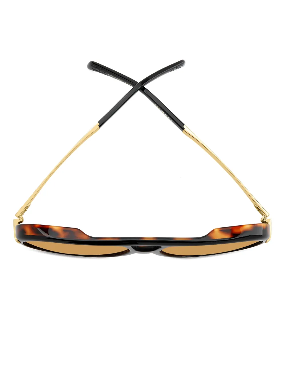Eyewear by David Beckham Voyager zonnebril met schildpadschild-design Bruin