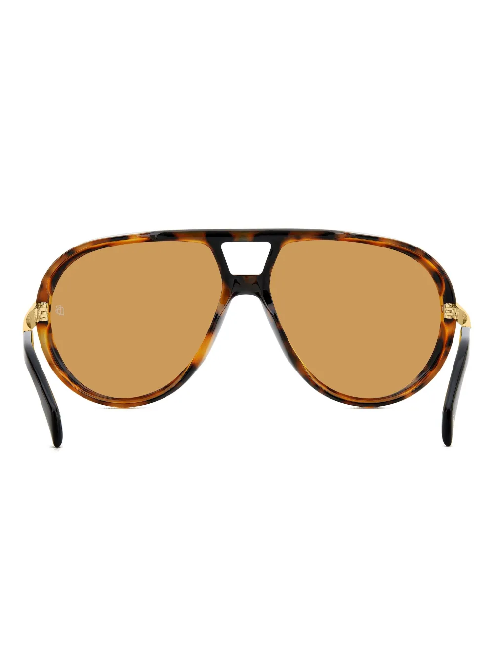 Eyewear by David Beckham Voyager zonnebril met schildpadschild-design Bruin