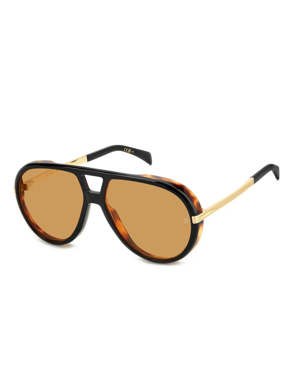 Eyewear by David Beckham Voyager tortoiseshell-effect sunglasses | Image 2