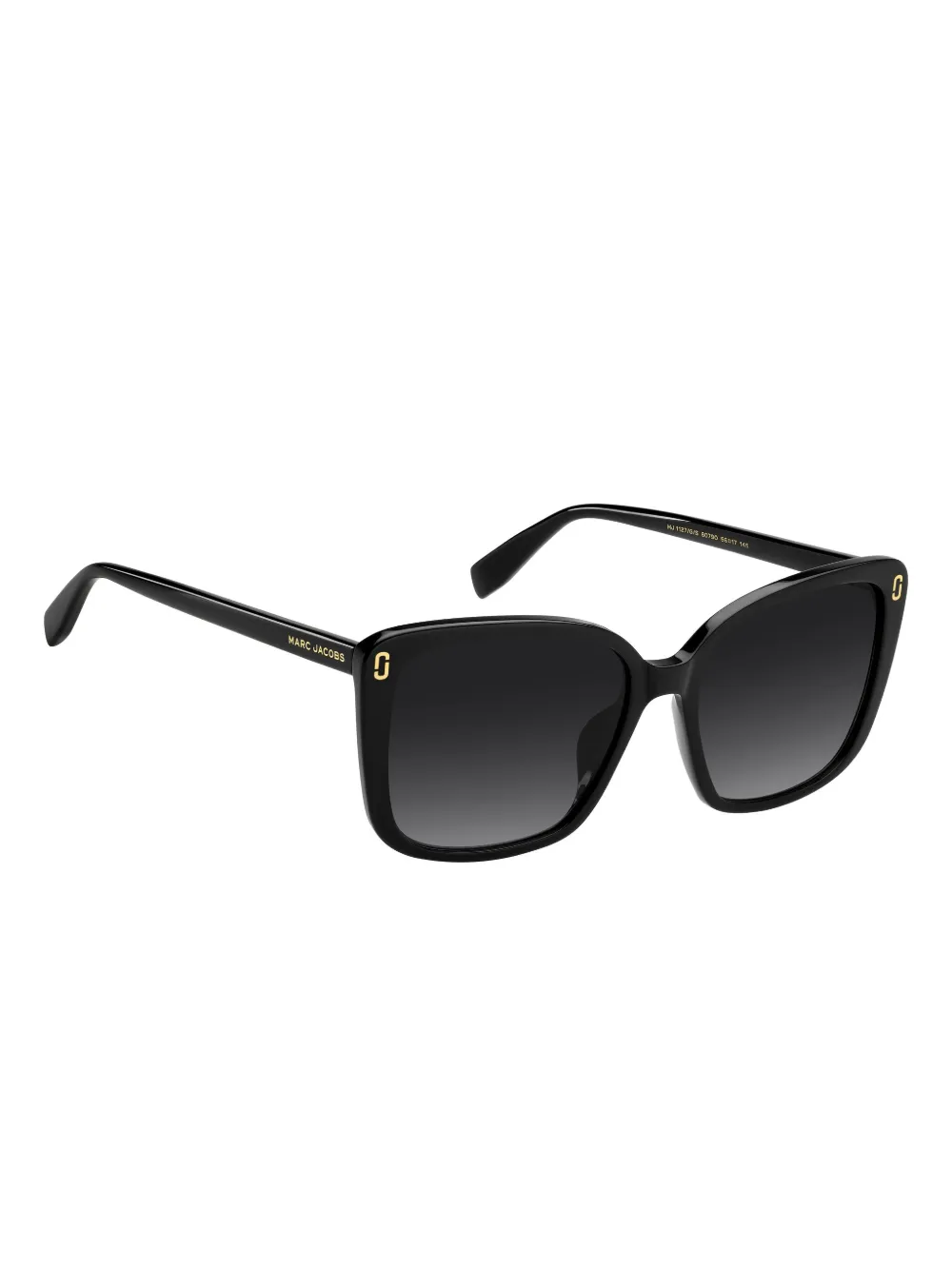 Marc Jacobs Eyewear Zonnebril met vierkant montuur Zwart