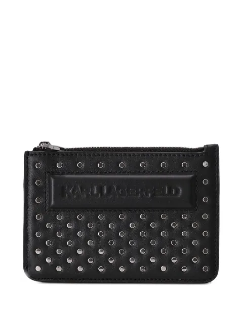 Karl Lagerfeld cartera con apliques