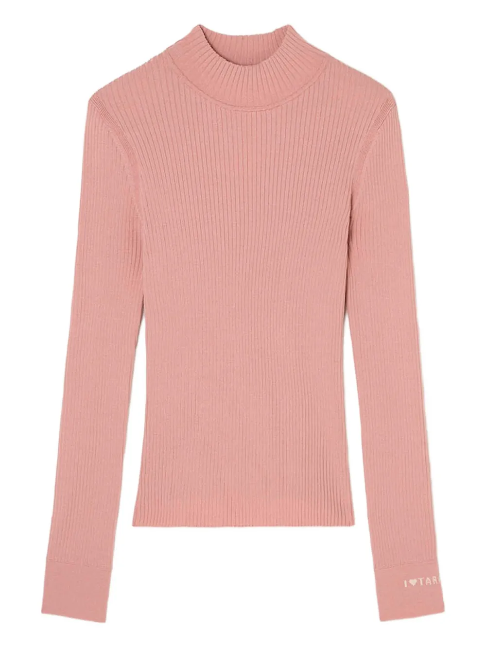 Tara Jarmon Crew-neck Sweater In Pink