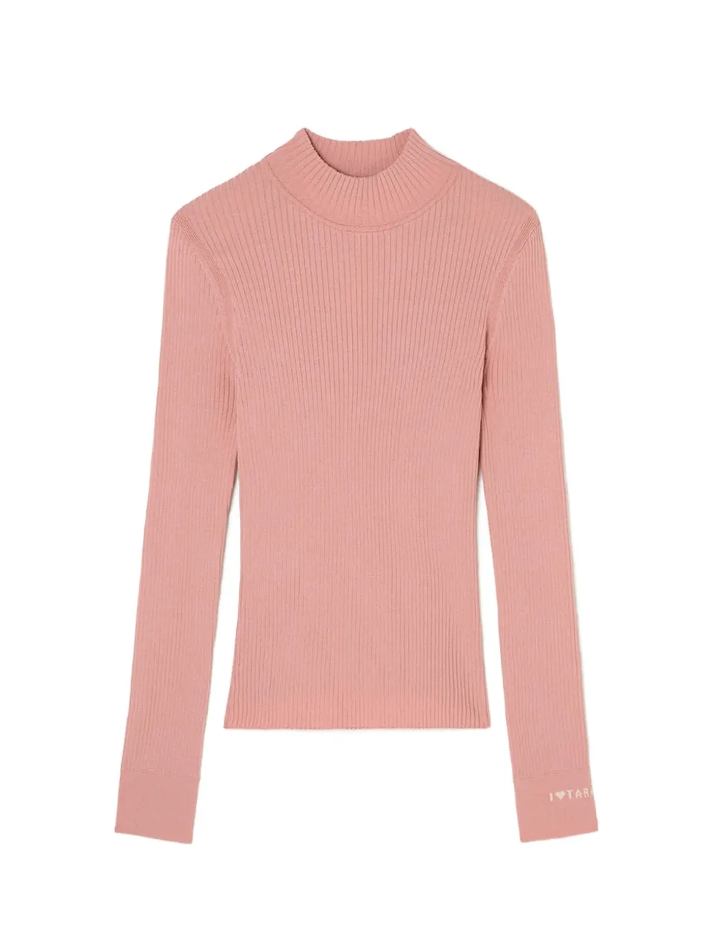 Tara Jarmon Crew-neck Sweater In Pink