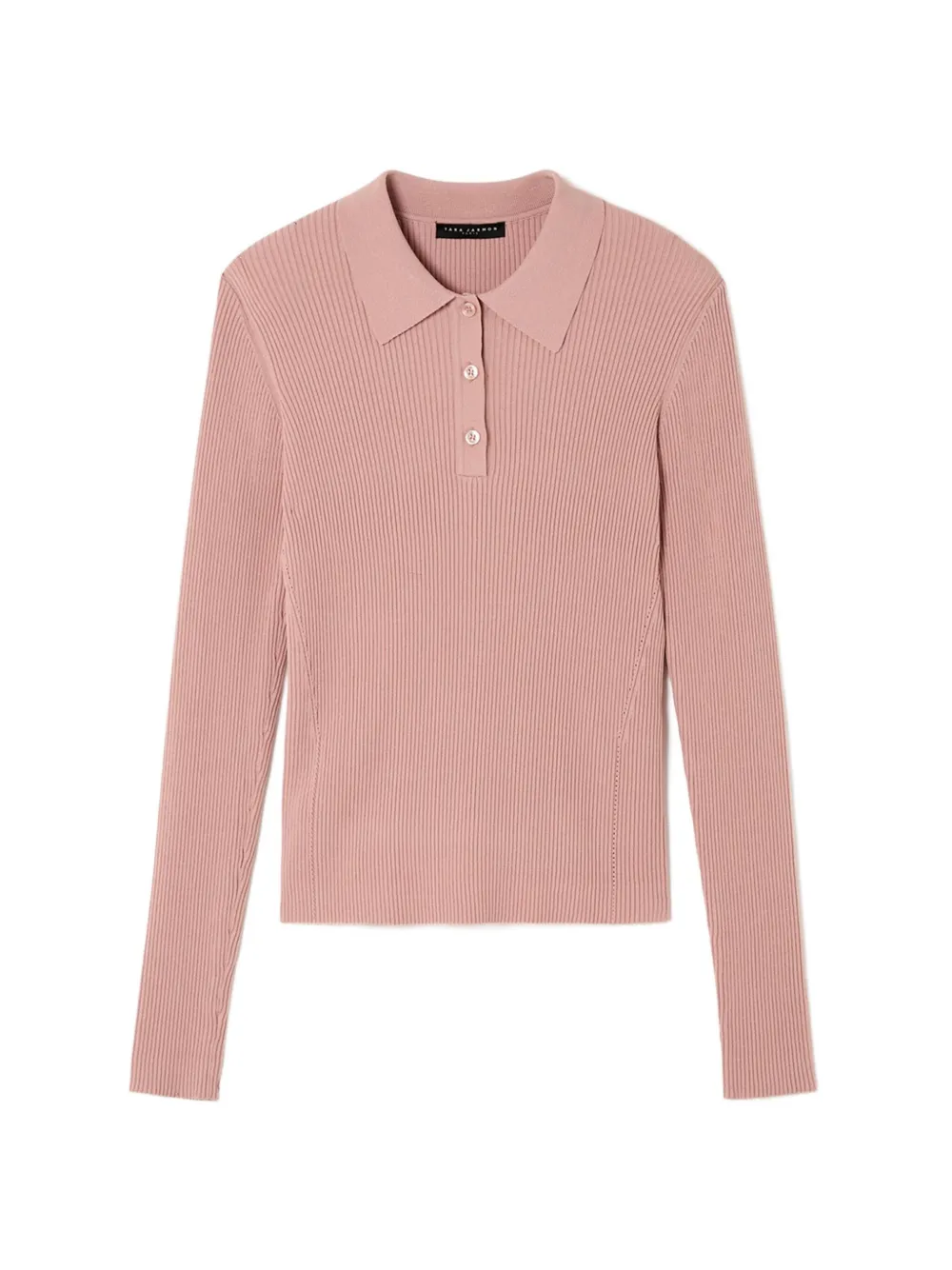 Tara Jarmon Priscilla Polo Top In Pink