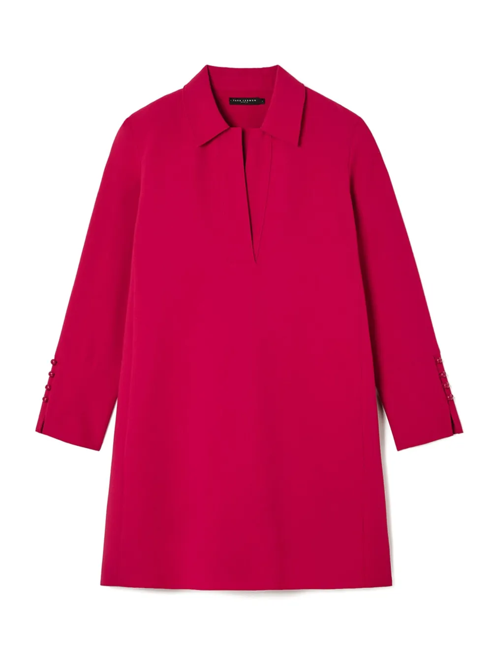 Tara Jarmon long sleeve mini dress - Roze